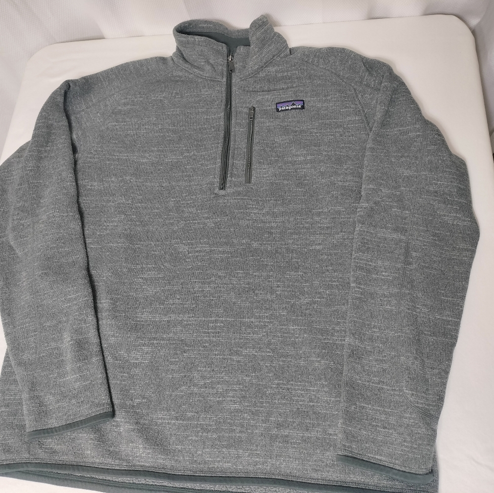 Patagonia Men's Better Sweater 1/4 Zip Pullover Size XL